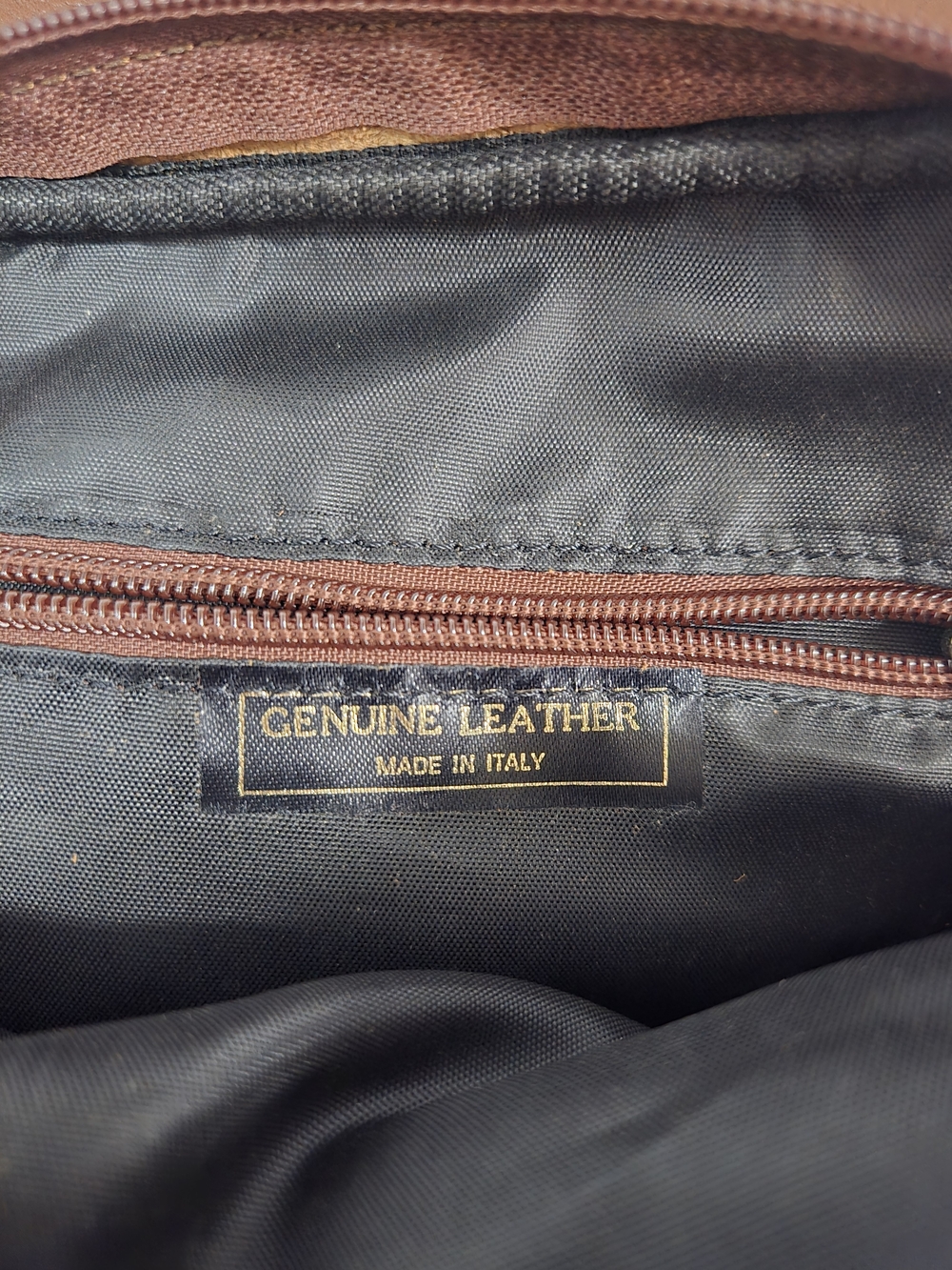 Vintage Genuine Leather Sling Bag - Picture 2 of 8